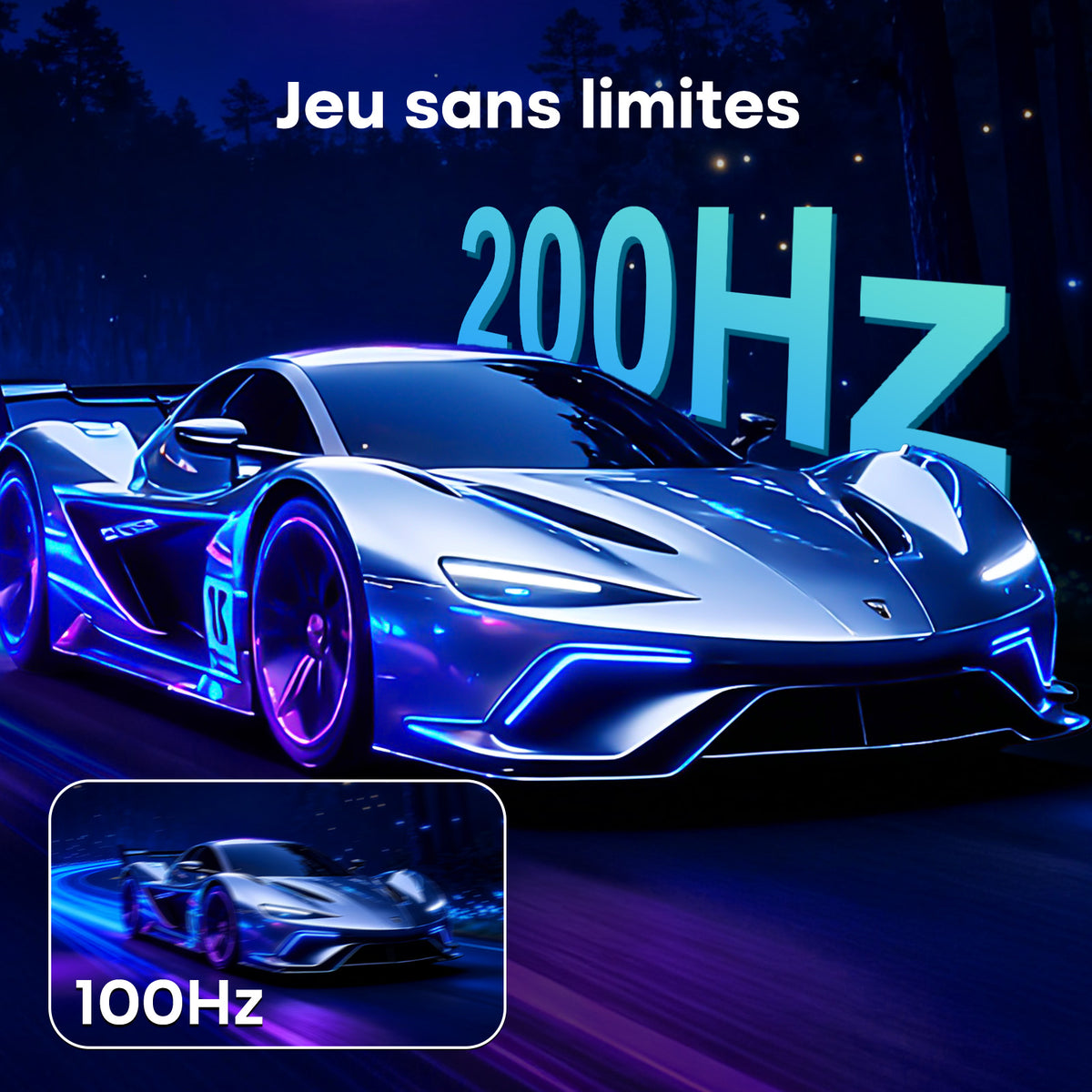 AMZG27F5Q, 27 Zoll Gaming Monitor QHD 2560x1440p 200Hz
