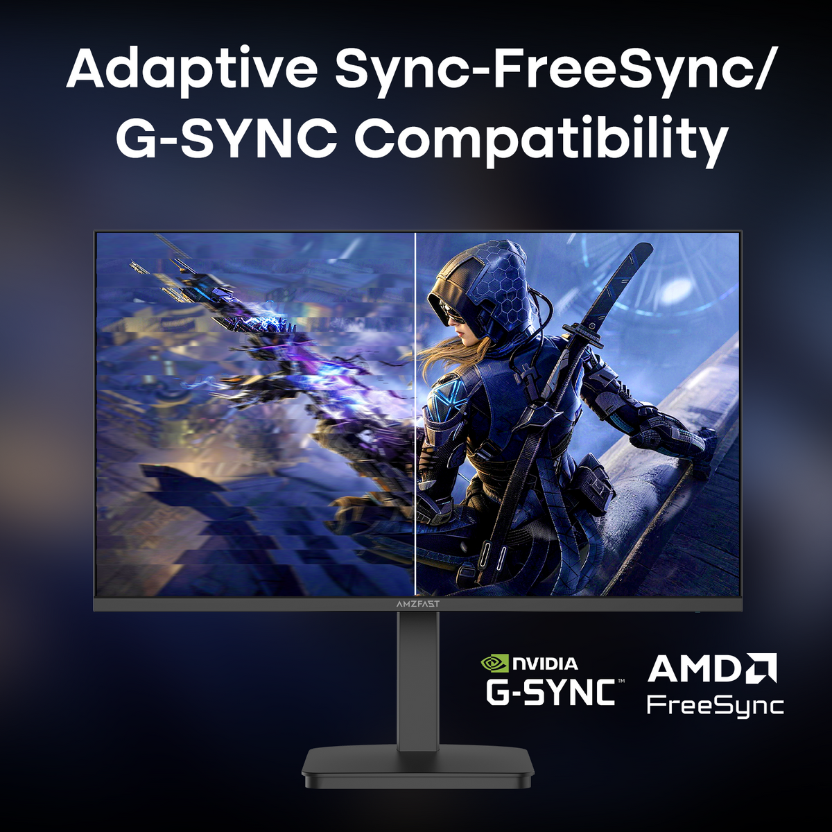 AMZG27F5Q Pro, 27" Gaming Monitor 280Hz WQHD 3440x1440p 280Hz
