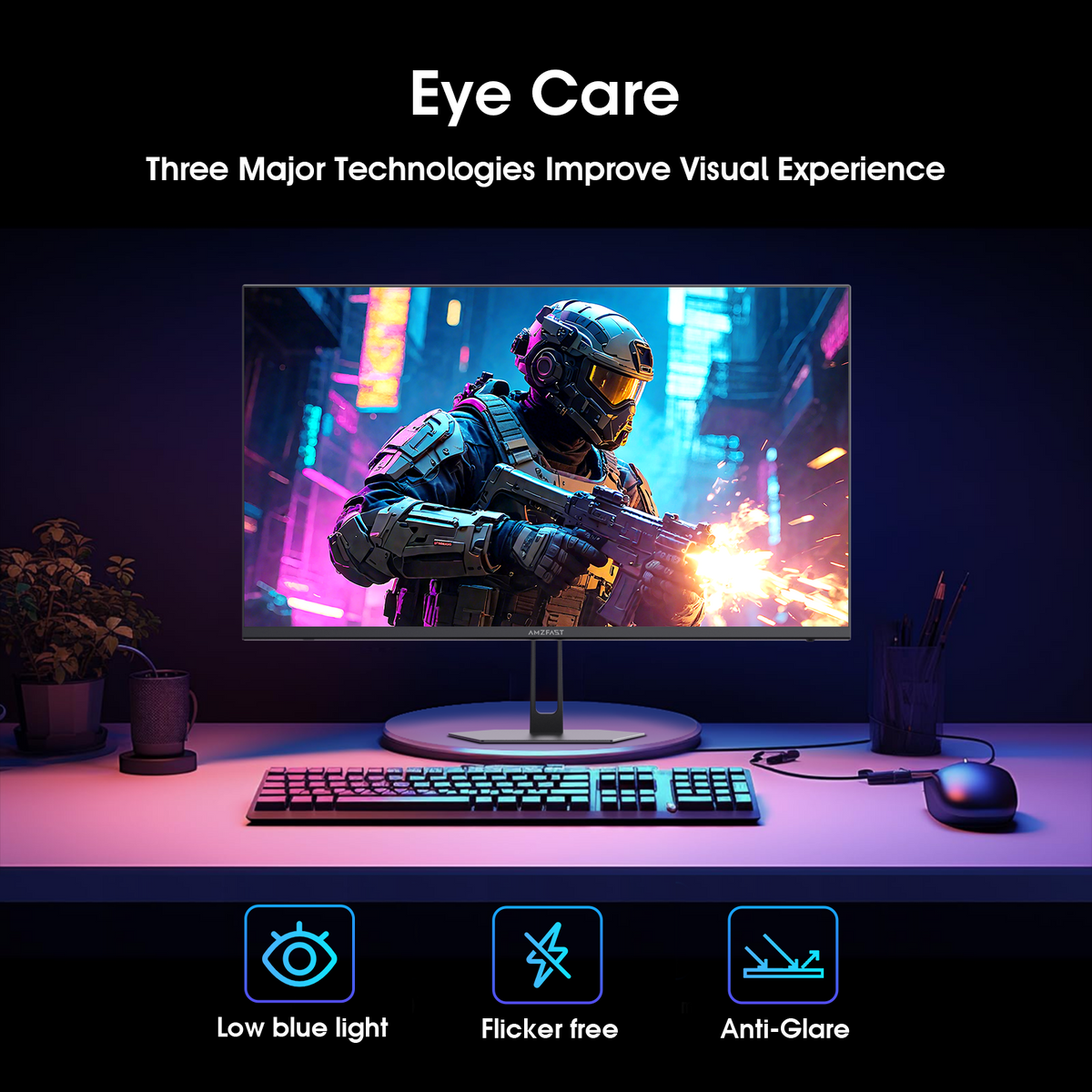 AMZG24X1, 24" Gaming Monitor FHD 200Hz