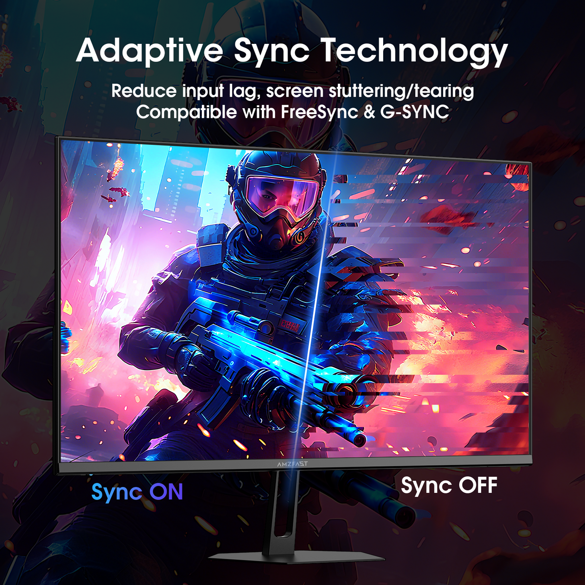 AMZG24X1, 24" Gaming Monitor FHD 200Hz