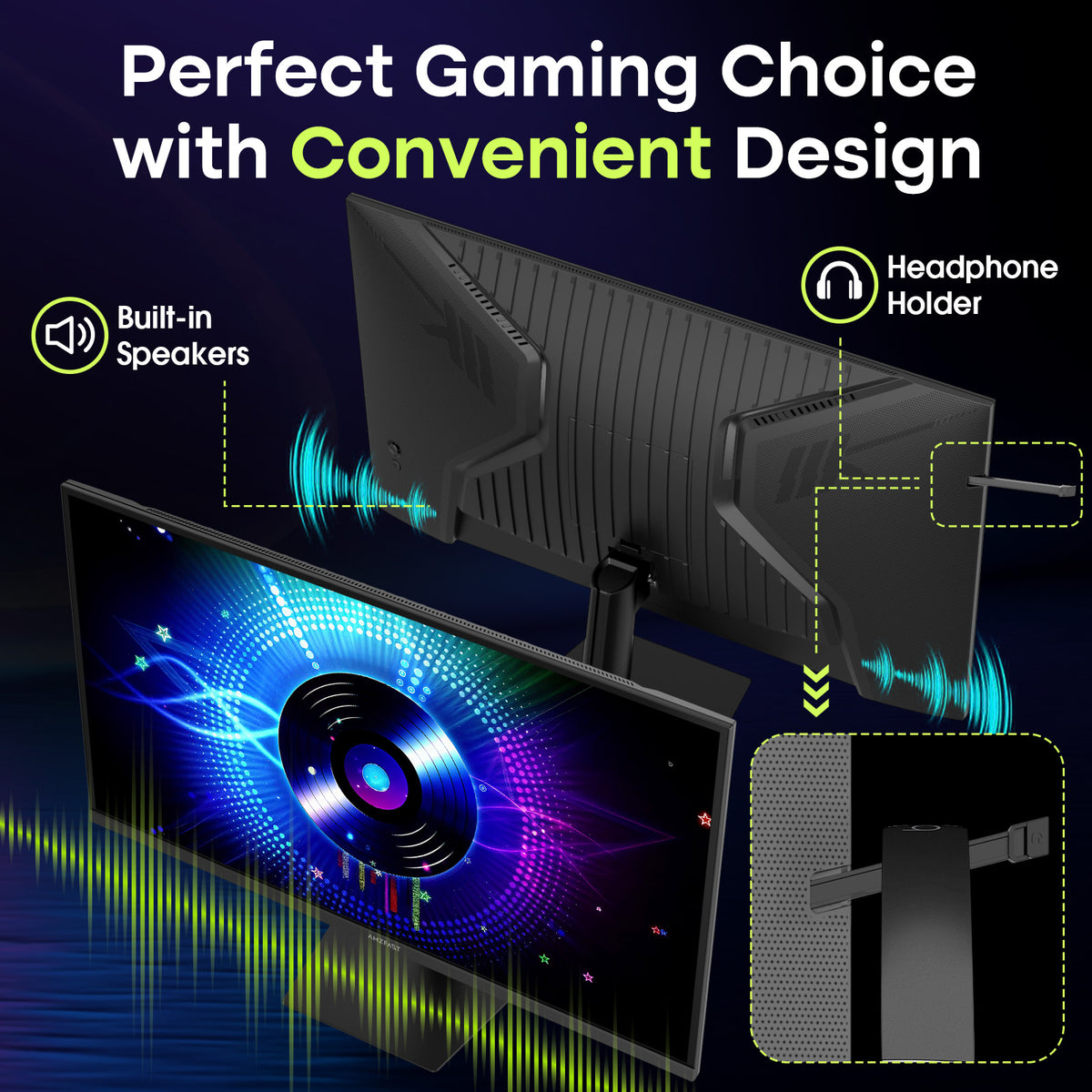 AMZG27F5 Pro, 27" Gaming Monitor FHD 240Hz