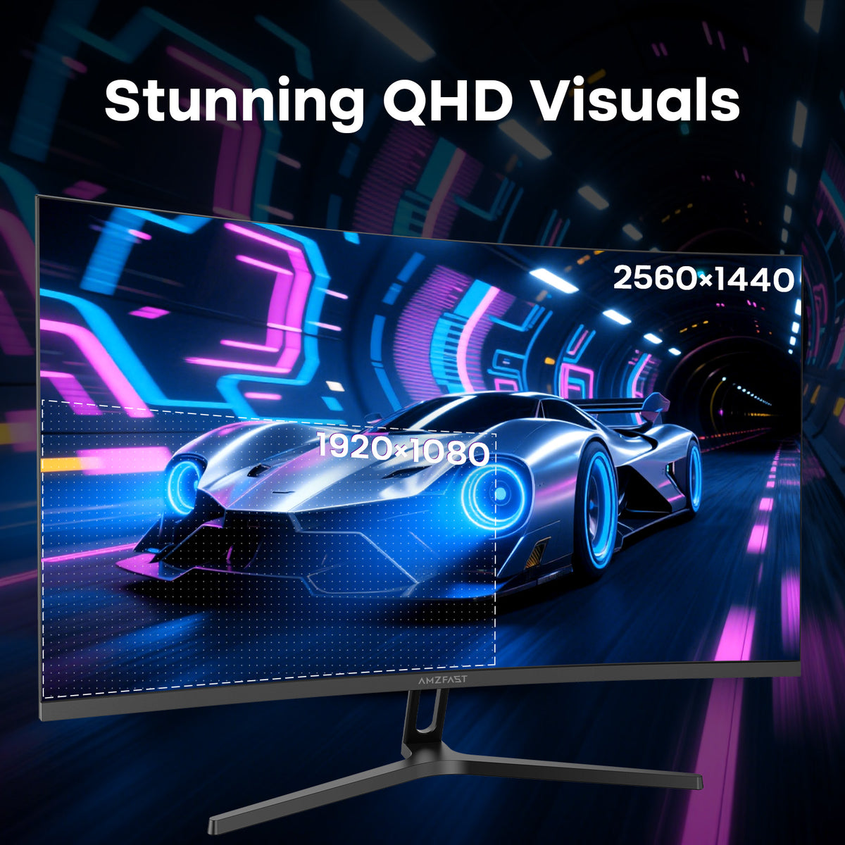 AMZG27C1QPro, 27 Zoll Curved Gaming Monitor 240Hz WQHD