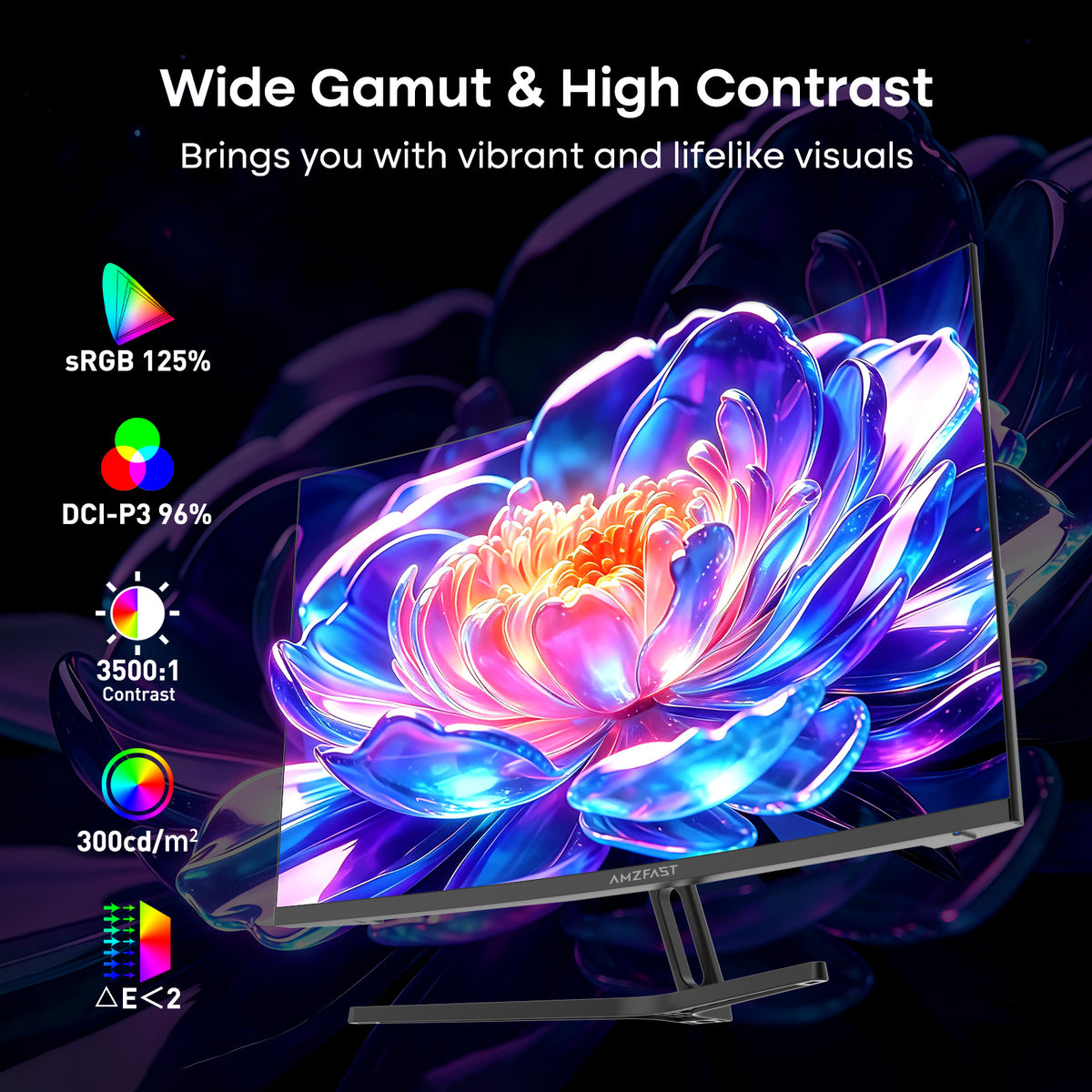 AMZG32C1F, 32 Zoll 240Hz Curved Gaming Monitor - FHD 1080p 1ms