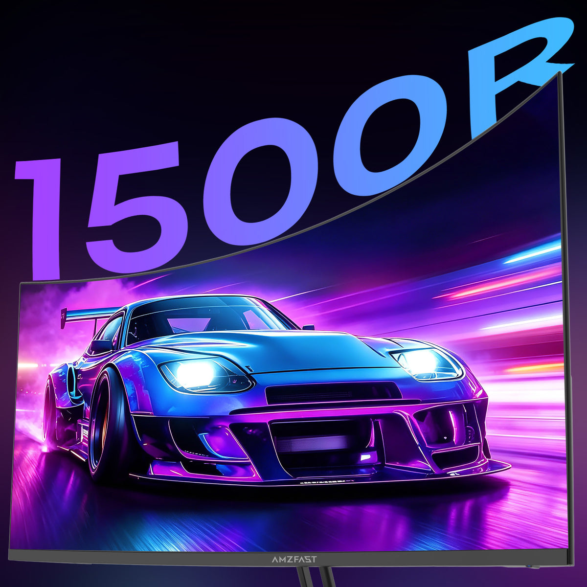 AMZG32C1F, 32 Zoll 240Hz Curved Gaming Monitor - FHD 1080p 1ms