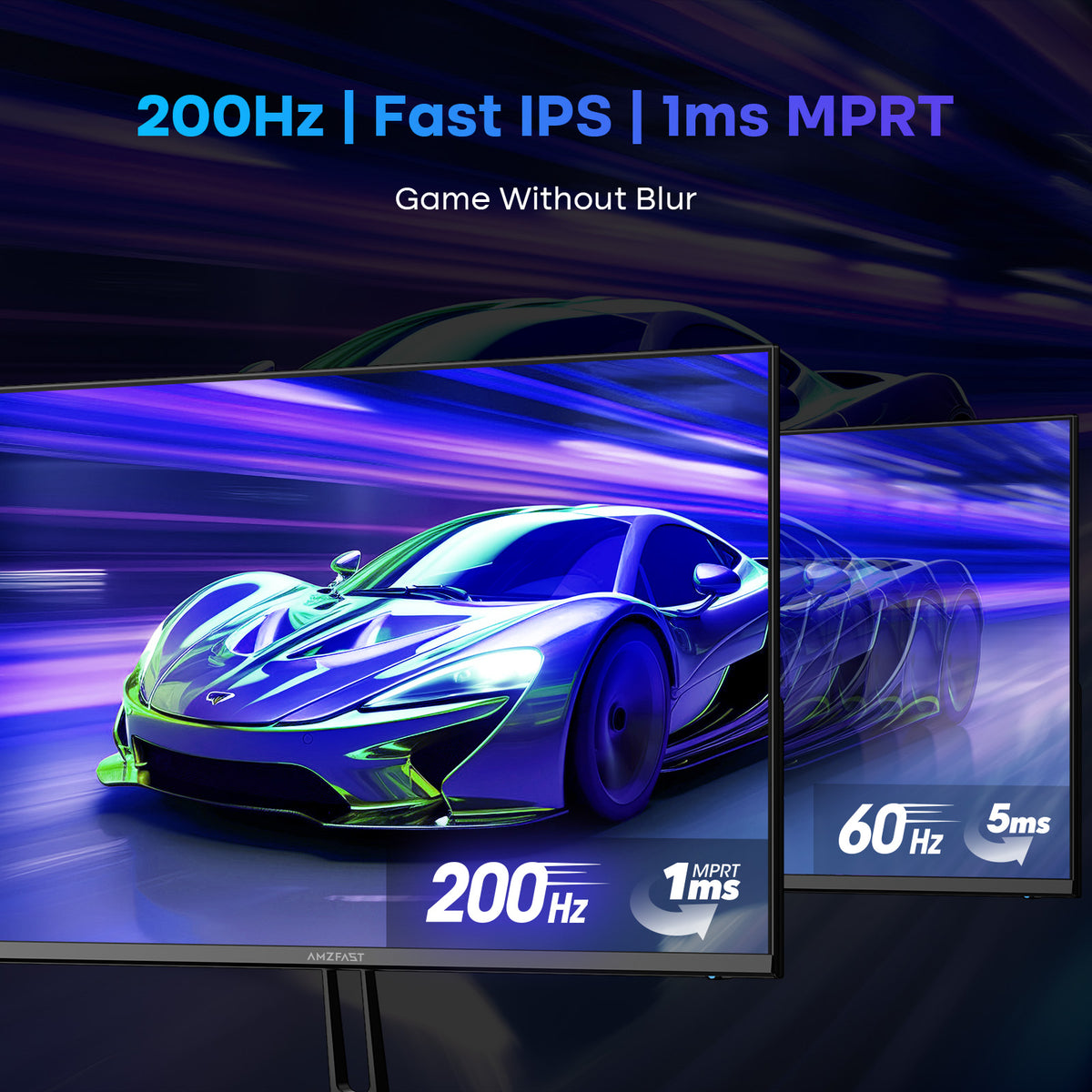 AMZG25X1, 25 Zoll Gaming Monitor 200Hz FHD Fast IPS
