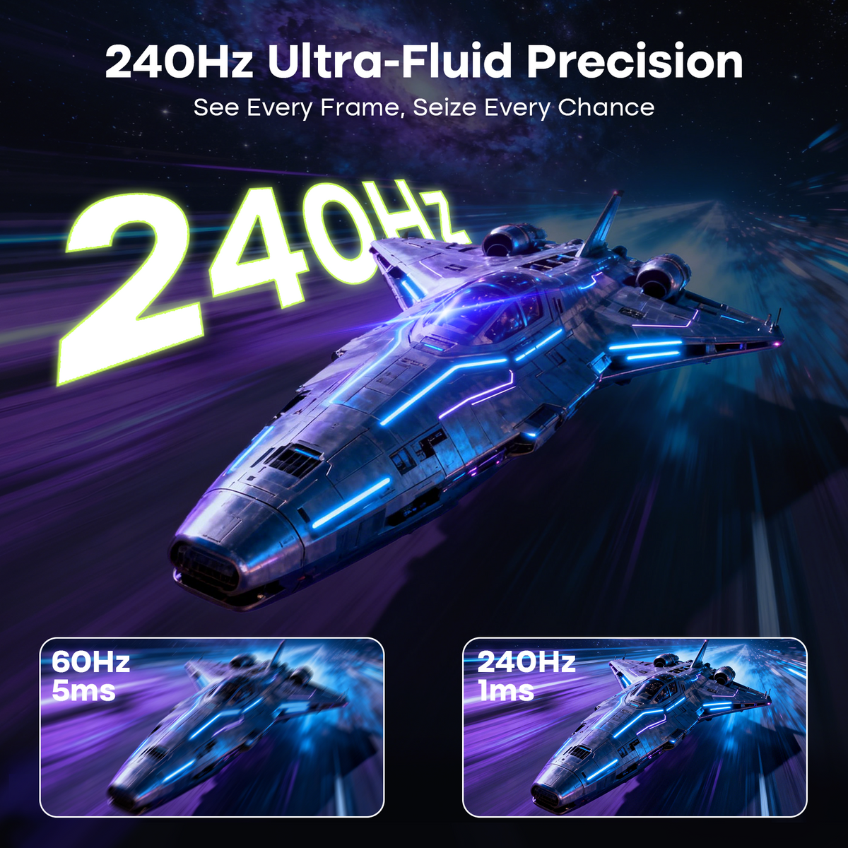 AMZG27C1Pro, 27" Curved Gaming Monitor 240Hz FHD