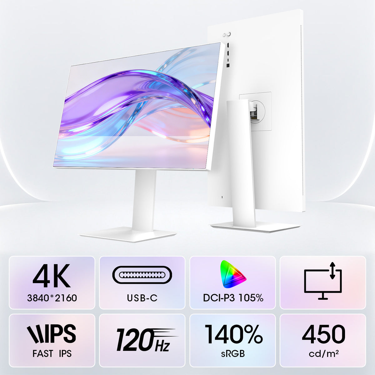 AMZG27A2U - 27インチ 120Hz USB-C 4K UHD (3840x2160) モニター