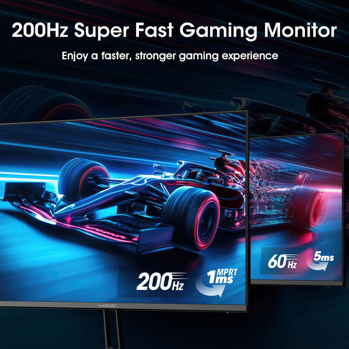 AMZG24X1, 24" Gaming Monitor FHD 200Hz
