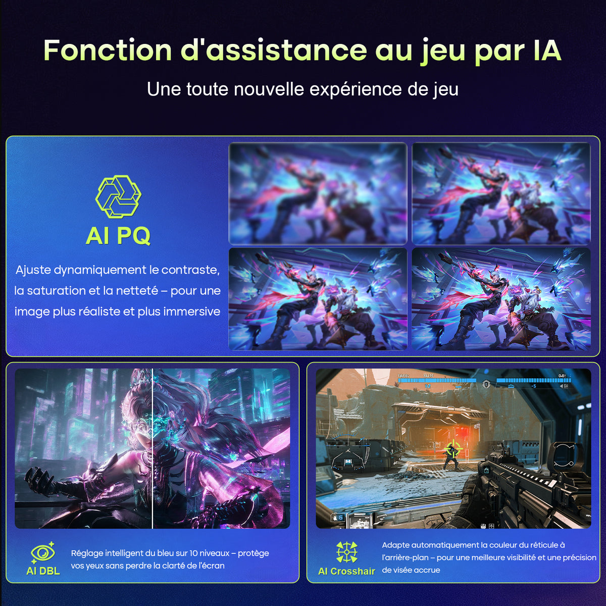 AMZG34C8 Pro, 34" Ultrawide Curved Gaming Monitor QHD 3440x1440p 240Hz