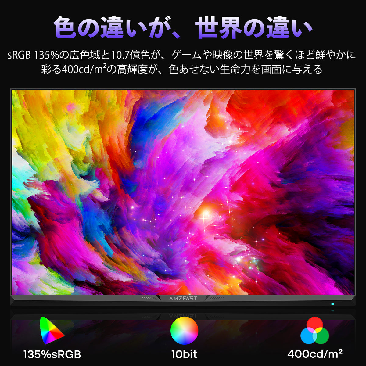 AMZG27F6Q Max - 27inch 320Hz Gaming Monitor WQHD