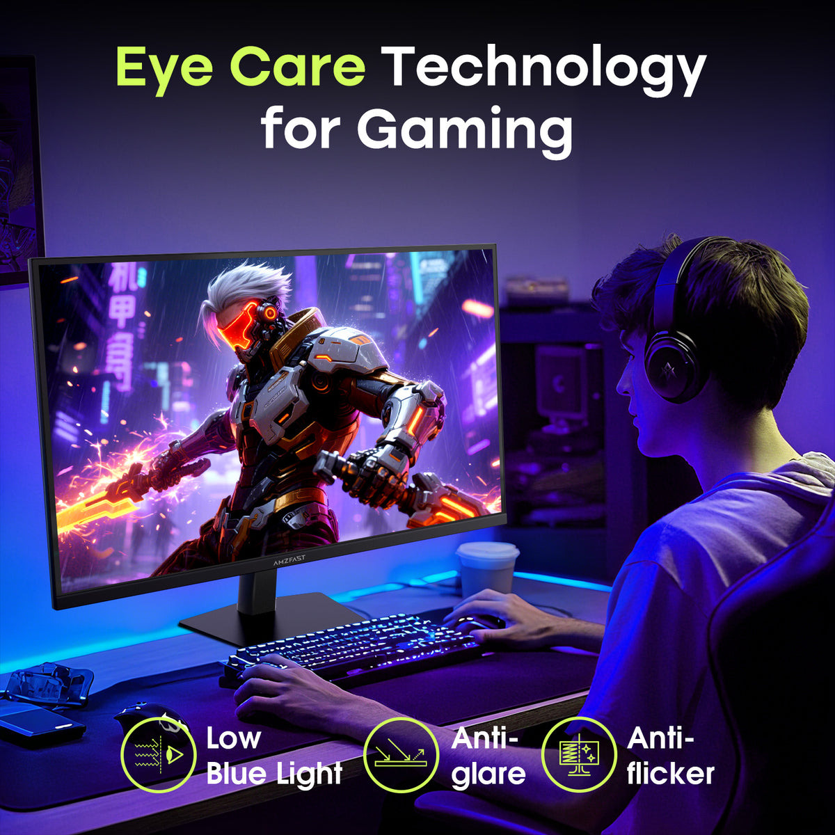 AMZG27F5 Pro, 27" Gaming Monitor FHD 240Hz