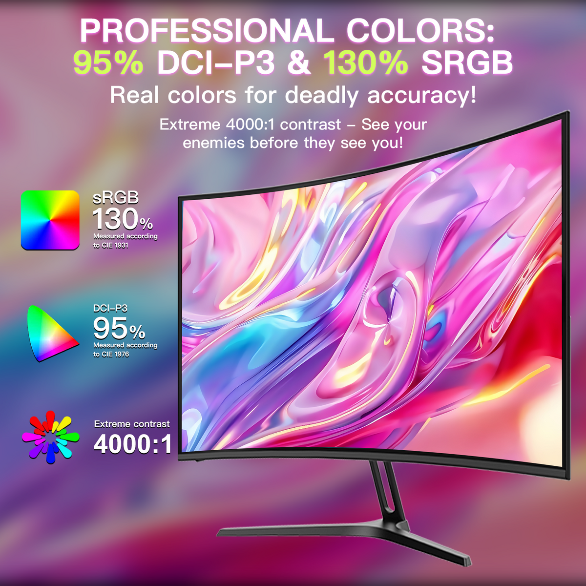 AMZG27C1, 27" Curved Gaming Monitor 180Hz FHD