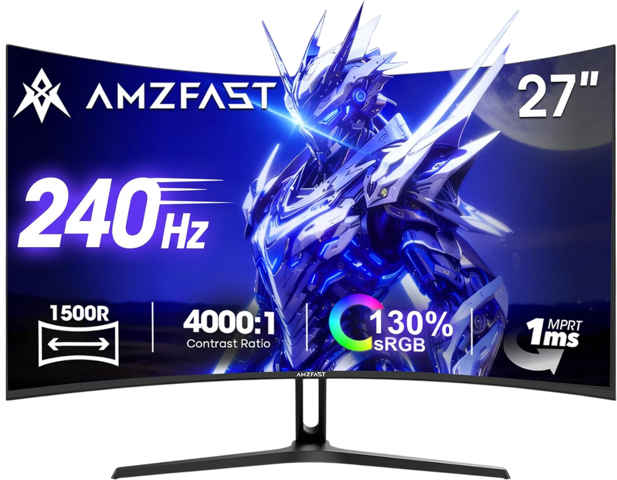 AMZG27C1Pro, 27" Curved Gaming Monitor 240Hz FHD